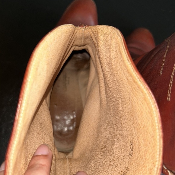 Vintage Leather Mid Height Ankle Boots - Picture 8 of 14